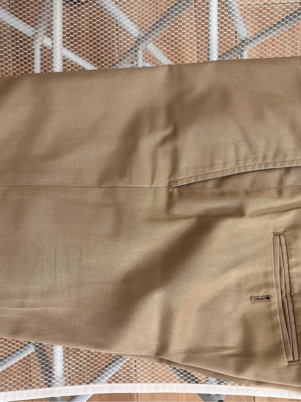Eddie Bauer dark tan  Wrinkle-Resistant Chinos